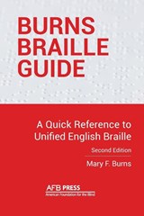 Burns Braille Guide - Mary F Burns - 9780891287179