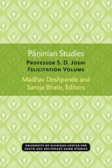 Paninian Studies - Madhav M. Deshpande - 9780891480655