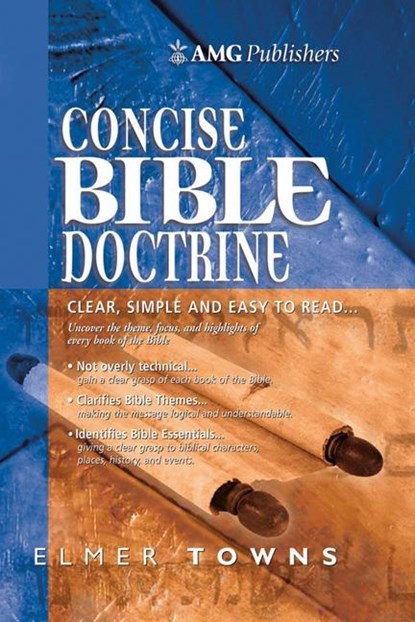 Amg Concise Bible Doctrines, Elmer Towns - Gebonden - 9780899576954