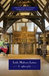 Little Malvern Letters - HODGSON,  Aileen M. - 9780902832268
