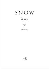 Snow Lit Rev 7 Spring 2019 -  - 9780907954583