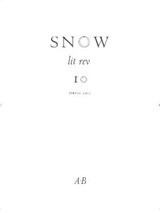 Snow Lit REV 10 - BARNETT,  Anthony - 9780907954637