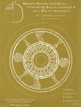 Excavations Between Abu Simbel and the Sudan Frontier, Part 8 - N. B. Millet ; Bruce B. Williams - 9780918986719