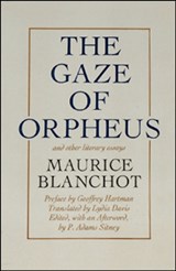 Gaze of Orpheus - Maurice Blanchot - 9780930794385