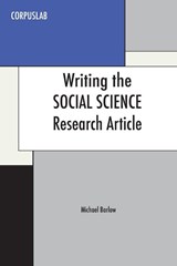 Writing the Social Science Research Article - Michael Barlow - 9780940753365