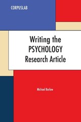 Writing the Psychology Research Article - Michael Barlow - 9780940753426