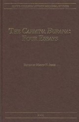 The Carmina Burana: Four Essays - Martin H Jones - 9780953983803