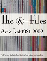 The &-Files - Rex Butler ; Ross Chambers ; Paul Foss ; Rob McKenzie ; Simon Rees - 9780979975219