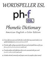 Wordspeller ESL Phonetic Dictionary - FRANK,  Diane M - 9780983038153