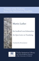 Ein Sendbrief vom Dolmetschen - An Open Letter on Translating - LUTHER,  Martin - 9780995456419