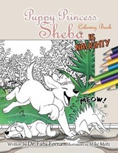 Puppy Princess Sheba is Naughty Coloring Book