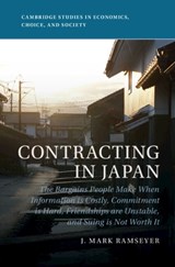 Contracting in Japan - J. MARK (HARVARD LAW SCHOOL,  Massachusetts) Ramseyer - 9781009215725
