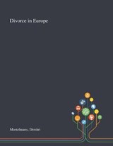 Divorce in Europe - Dimitri Mortelmans - 9781013276743
