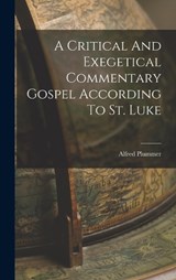 A Critical And Exegetical Commentary Gospel According To St. Luke - Alfred Plummer - 9781015629967