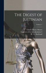 The Digest of Justinian; Volume 1 - Charles Henry Monro ; W W 1859-1946 Buckland - 9781016286190