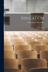 Education - Edward Lee Thorndike - 9781017080957