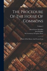 The Procedure Of The House Of Commons - Josef Redlich - 9781017270235