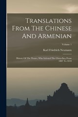 Translations From The Chinese And Armenian - Karl Friedrich Neumann - 9781017844184
