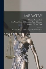 Barratry - Charles Patrick Daly - 9781018519104