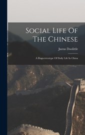 Social Life Of The Chinese