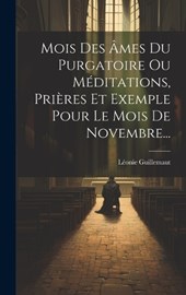 Mois Des Âmes Du Purgatoire Ou Méditations, Prières Et Exemple Pour Le Mois De Novembre...