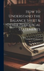 How to Understand the Balance Sheet & Other Periodical Statements