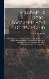 Allgemeine Dorf-geographie Von Deutschland