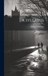 A Syllabus - Homer C Hockett - 9781021090201