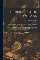 The Bible A Code Of Laws