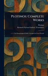 Plotinos: Complete Works - Plotinus - 9781023321006
