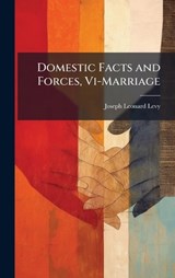 Domestic Facts and Forces, Vi-Marriage - Joseph Leonard Levy - 9781023982863