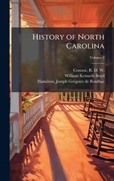 History of North Carolina - William Kenneth 1879-1938 Boyd - 9781025165837