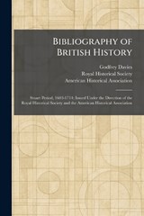 Bibliography of British History - Godfrey Davies - 9781025306742