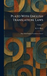 Plato With English Translation - R G Bury - 9781025331478
