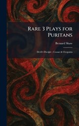 Rare 3 Plays for Puritans - Bernard Shaw - 9781025466873