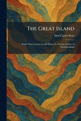 The Great Island - Don Carlos Seitz - 9781025693408