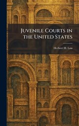 Juvenile Courts in the United States - Herbert H Lou - 9781025763767