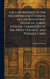 The Law Reports of the Incorporated Council of Law Reporting - Frederick Pollock - 9781025783659