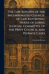The Law Reports of the Incorporated Council of Law Reporting - Frederick Pollock - 9781025788760