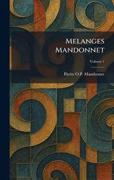 Melanges Mandonnet - Pierre O P Mandonnet - 9781025830971