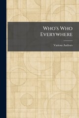 Who's Who Everywhere -  - 9781026080849