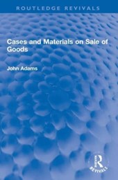 Cases and Materials on Sale of Goods