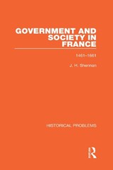Government and Society in France - J. H. Shennan - 9781032013336