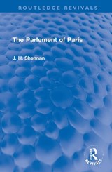 The Parlement of Paris - J. H. Shennan - 9781032013527