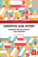 Subversive Legal History - Russell Sandberg - 9781032044415