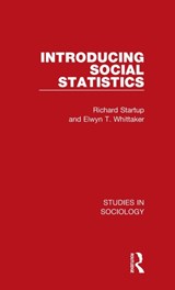 Introducing Social Statistics - Richard Startup ; Elwyn T. Whittaker - 9781032081182