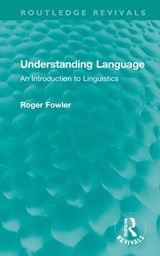 Understanding Language - Roger Fowler - 9781032213118