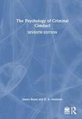 The Psychology of Criminal Conduct - James Bonta ; D. A. Andrews - 9781032272832