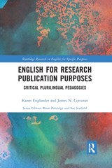 English for Research Publication Purposes - Karen Englander ; James Corcoran - 9781032338576