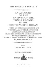 An Account of the Natives of the Tonga Islands in the South Pacific Ocean - Nigel Statham ; Ian C. Campbell - 9781032352145